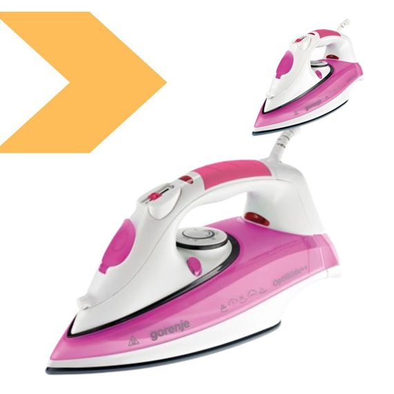 Утюг паровой 2200 Вт XPRO LSI-1003 рожевый (42569-LSI-1003_444)