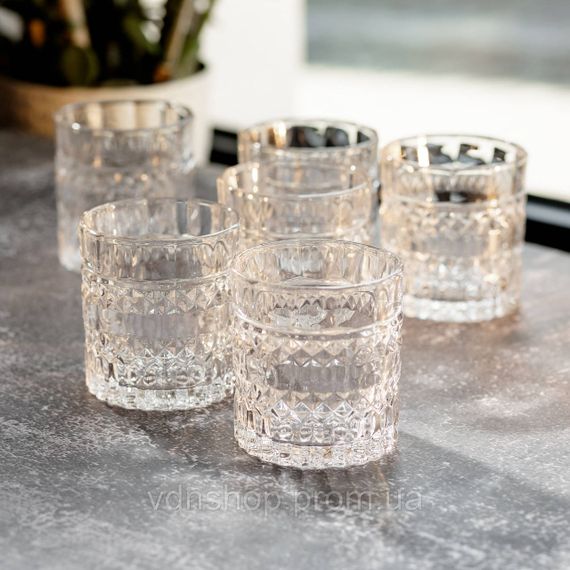 Склянки 220 мл набір 6 шт для напоїв, лимонаду, коктейлів HP-YH-34 | Зображення 3