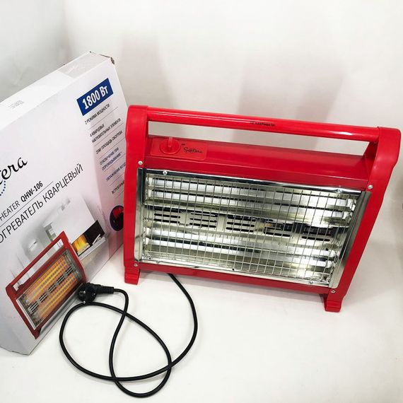 Кварцовий обігрівач Suntera QHW-106 1800Вт, кварцовий обігрівач для дому, переносний обігрівач | Зображення 6