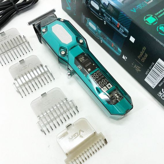 Акумуляторна машинка для стрижки VGR V-900 з дисплеєм, бездротова для стрижки волосся | Зображення 7