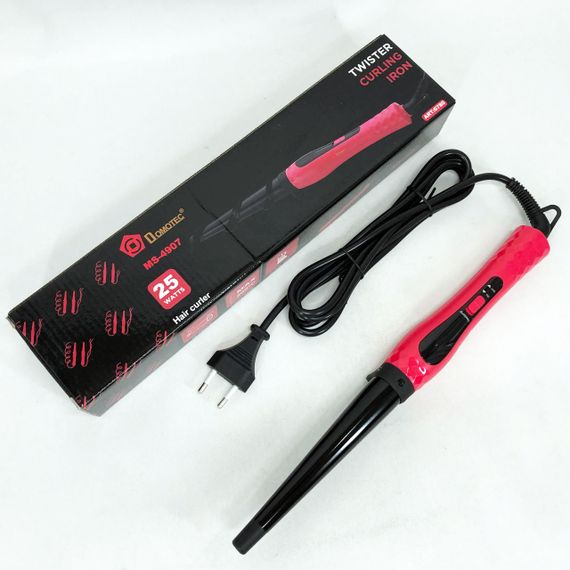 Випрямляч для волосся DOMOTEC MS-4907, Плойка для накрутки локонів, Щипці для створення JS-477 об'єму волосся | Зображення 4