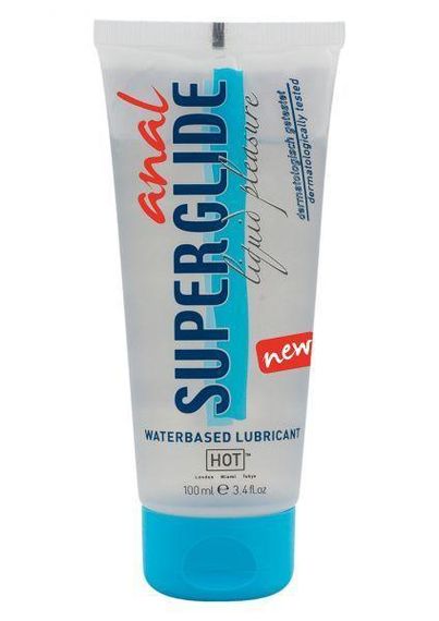 Анальний лубрикант на водній основі Anal Superglide, 100 мл