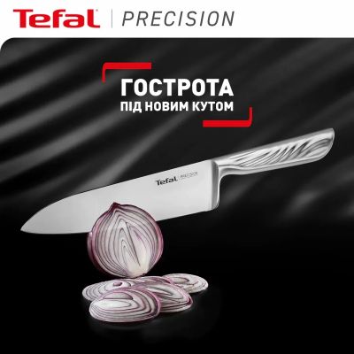 Кухонний ніж Tefal Precision 20см, нержавіюча сталь (K2890224) | Зображення 8