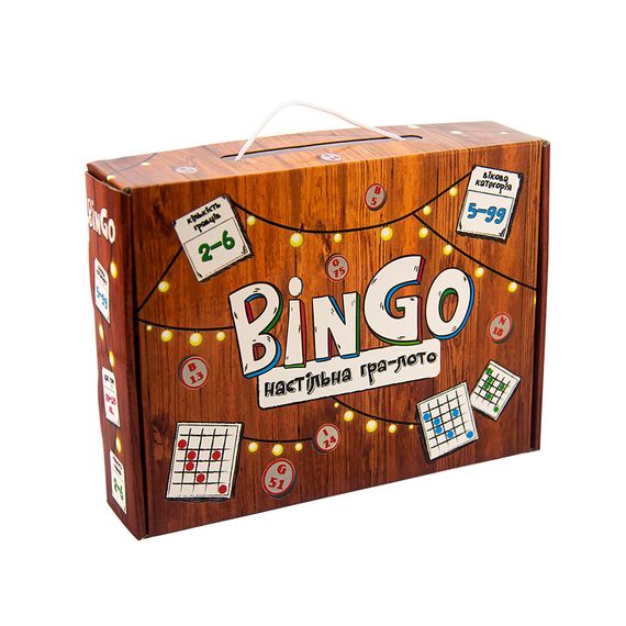 Настільна гра лото BinGo (укр.) 30757