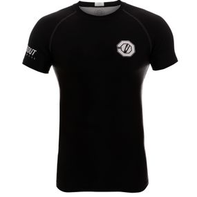 Футболка чоловіча стрейч Poundout Gear BASE black SUB-SKIN tech, XL