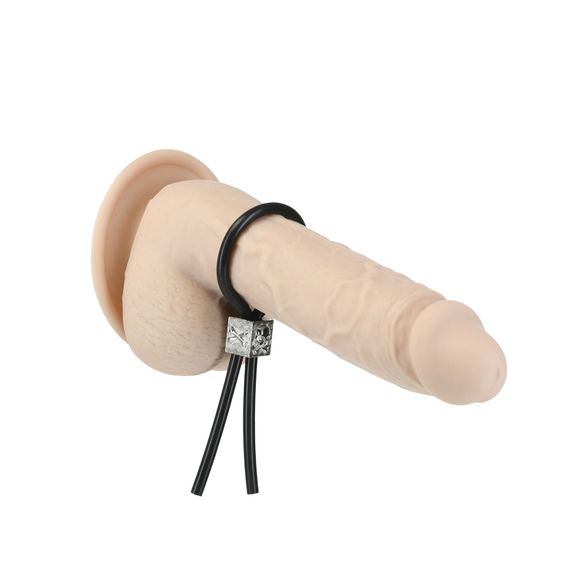 Ерекційне кільце-ласо LUX Active Tether Adjustable Silicone Cock Tie, регульоване | Зображення 5