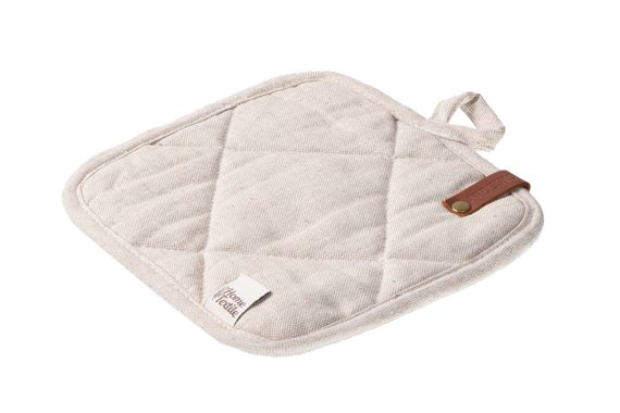 Прихватка Ardesto Oliver, 20х20см, 100% бавовна, бежевий (ART04OB) | Зображення 5