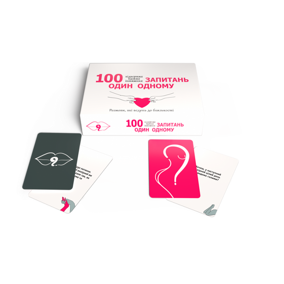 Настольная игра 100 Вопросов Друг Другу | Зображення 1