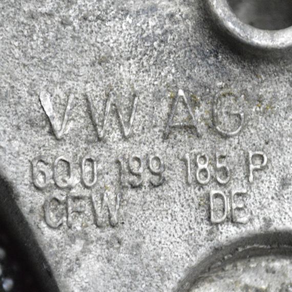 Кронштейн кріплення двигуна Volkswagen Polo 2002-2009 1.4 16V передній верхній Фольксваген Поло 6Q0199185P | Зображення 2