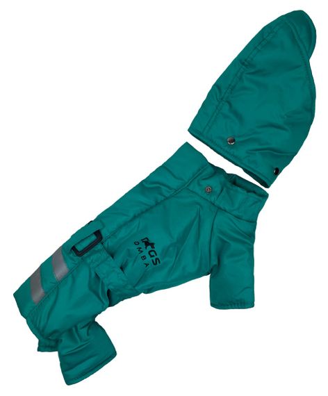 Зимовий комбінезон з поясом смарагд R-39 | Зображення 1