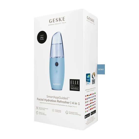 Зволожувач для шкіри обличчя GESKE Facial Hydration Refresher 4 in 1 gray, Блакитний | Зображення 7