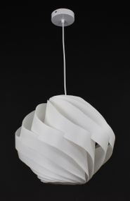 Люстра підвісна на 1 лампочку 27927 Білий 35-180х40х40 см.