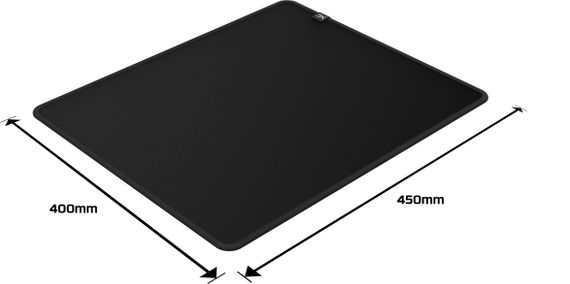 Килимок для миші HyperX  Pulsefire Mat L (450x400x3мм) (4Z7X4AA) | Зображення 9