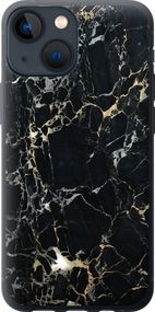 Чехол на iPhone 13 Mini Черный мрамор "3846u-2373-17620"