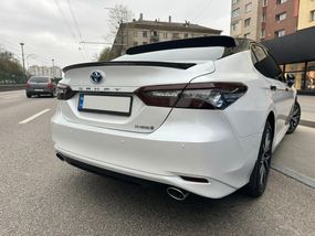 Спойлер (чорний) для Toyota Camry 2018↗ рр.