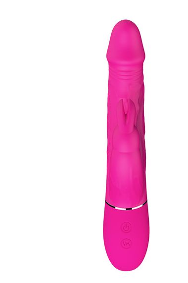 Подвійний вібратор кролик Dream Toys VIBES OF LOVE COCKY RABBIT MAGENTA Sex Aura | Зображення 3