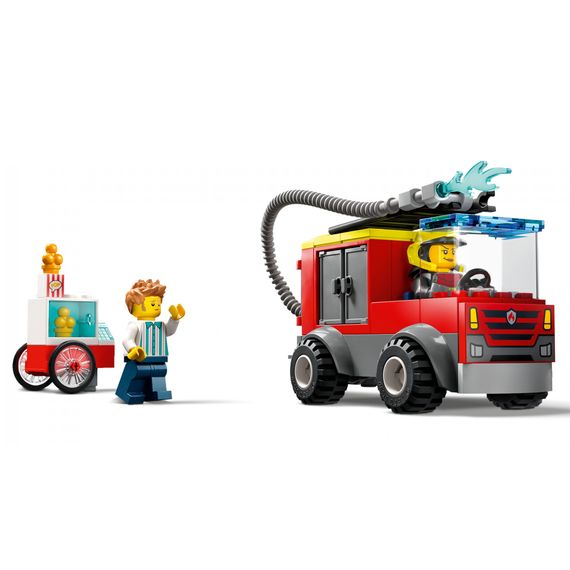 Конструктор LEGO City Пожежне депо та пожежна машина 153 деталі (60375) | Зображення 5