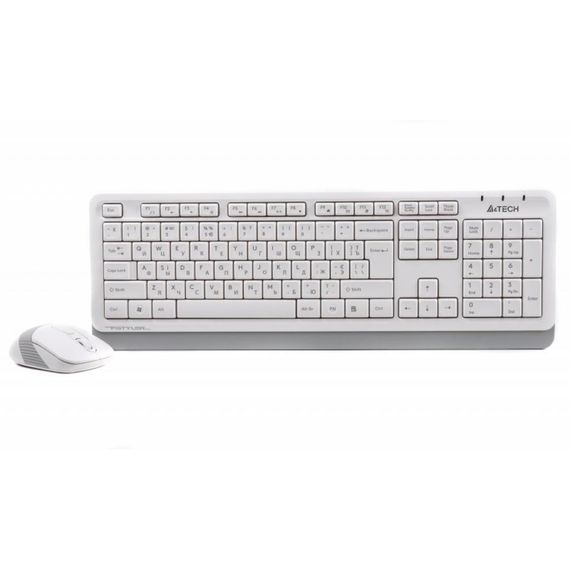 Комплект A4Tech FG1010 White | Зображення 1