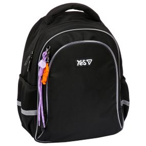 Шкільний рюкзак YES S-115M Just Black 550296 20.6 л