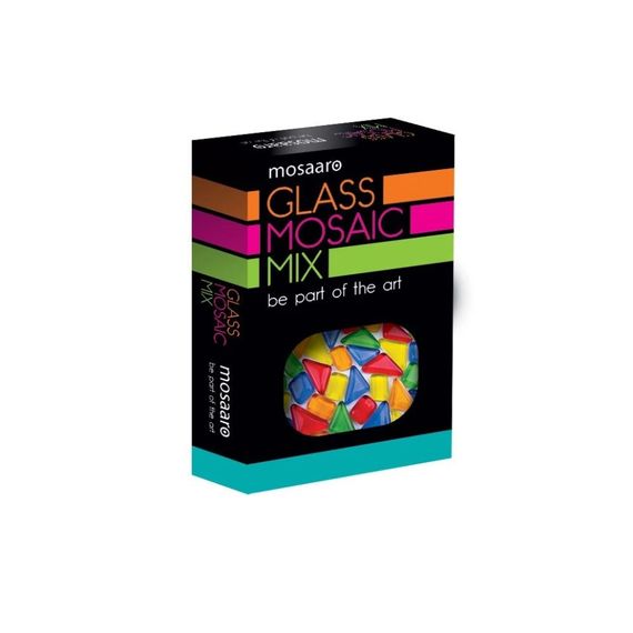 Детский набор для творчества "Мозаичный микс" MA5003 голубой, зеленый, желтый, красный