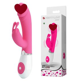 Вібратор з клітеральною стимуляцією Pretty Love Gene Purple Sex Aura