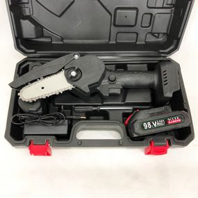 Пила для работы в саду 10см, Качественная мини-пила на аккумуляторе, Ручная TR-654 садовая электропила