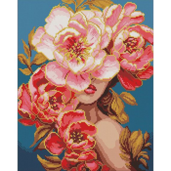 Алмазная мозаика "Цветущая грация" ©art_selena_ua AMO8004, 40х50 см