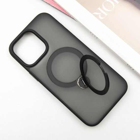 Чохол Ummi Colorful with Magnetic Fit HQ Ring для Apple iPhone 14 Pro Max (6.7") Black | Зображення 2