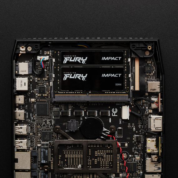 Модуль пам'яті для ноутбука SoDIMM DDR4 8GB 3200 MHz Fury Impact Kingston Fury (ex.HyperX) (KF432S20IB/8) | Зображення 2