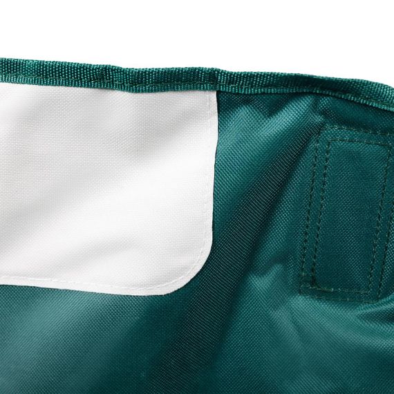 Розкладне крісло туристичне 47х58х70 см на природу для пікніка рибальське крісло з кишенею Зелене | Зображення 7