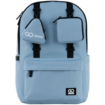 Рюкзак школьный GoPack Education Teens 178 сіро-блакитний (GO25-178L-3) | Зображення 8