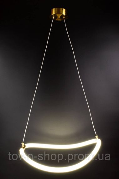 Светодиодная потолочная LED люстра MD8074R/400*120 Золото 40-110х46х46 см. | Зображення 1