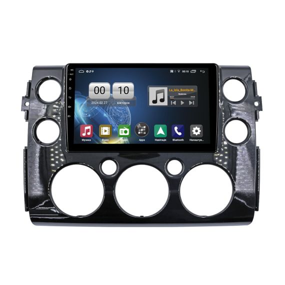 Штатна магнітола серії QIV Q1 під Toyota FJ Cruiser J15 2006-2020 (F3) 9 дюймів
