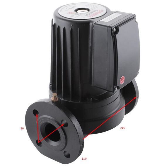 Насос циркуляционный фланцевый Koer GRS 40/10F, Н=10М, Q=18кбМ, P=550 Вт (KP2769) | Зображення 1