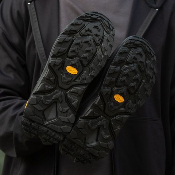 Кросівки демісезонні шкіряні  Hoka  GTX колір чорний/сірий | Зображення 7