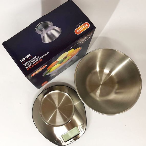 Весы кухонные MAGIO MG-691 до 5кг, весы кухонные со съемной чашей, весы для взвешивания продуктов | Зображення 6