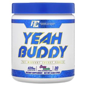 Предтренировочный комплекс Ronnie Coleman Yeah Buddy, Pre-Workout Energy Powder 270 g (Cherry Limeade)