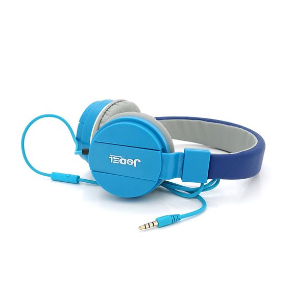 Навушники провідні Jedel WAVE6, з мікрофоном, Blue, Box | Зображення 3