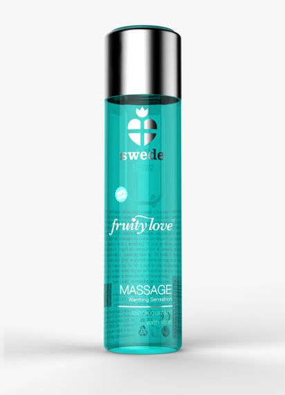 Масажна олія - Swede Fruity Love Black Currant With Lime, 120 мл Sex Aura