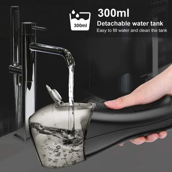 Ирригатор портативный Waterpik Cordless Advanced Water Flosser Black WP-562 | Зображення 4