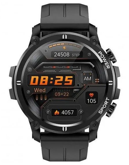Смарт годинник Smart Watch XO-H32 розумний годинник спортивний чоловічий Bluetooth Чорний | Зображення 1