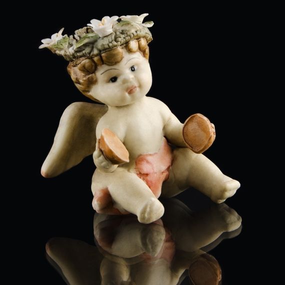 Фигурка "Ангелок-музыкант" 6см QF85 | Зображення 7