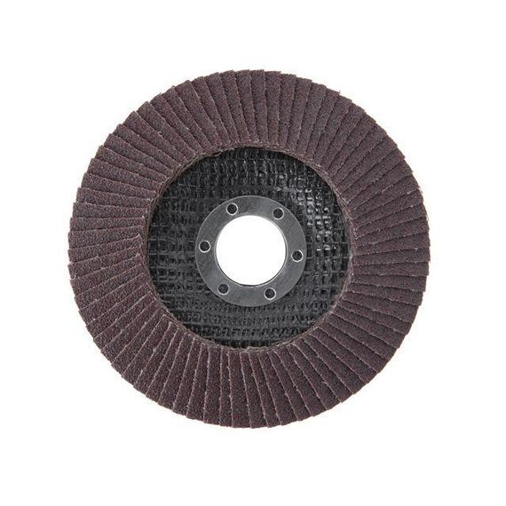 Диск шліфувальний пелюстковий 115*22 мм, K80 INTERTOOL BT-0108 | Зображення 1