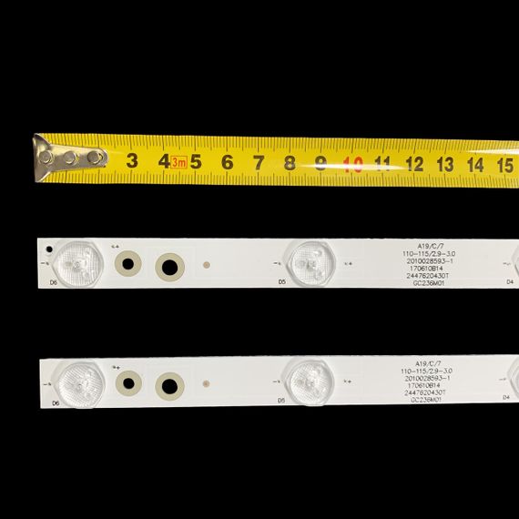 LED підсвітка TV 32" 423mm 6-led GC236D06-ZC14F-03 Ergo: LE24CT1020, LE24CT1, LE24CT2000AK, LE24CT5500 2шт. | Зображення 2
