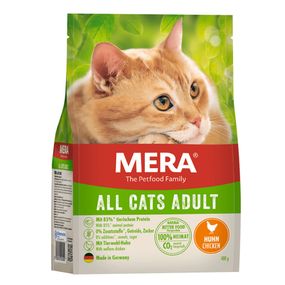 Корм Mera Cats All Adult Chicken сухой с курицей для взрослых котов 400 гр