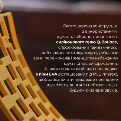 Клавиатура Ducky One 3 TKL Cherry MX Blue RGB UA USB Black (DKON2187ST-CUAPXCLAWSC1) | Зображення 4