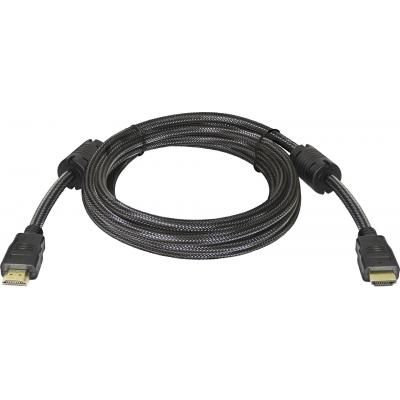 Кабель мультимедийный HDMI M to HDMI M 3.0m V1.4 Defender (87434)