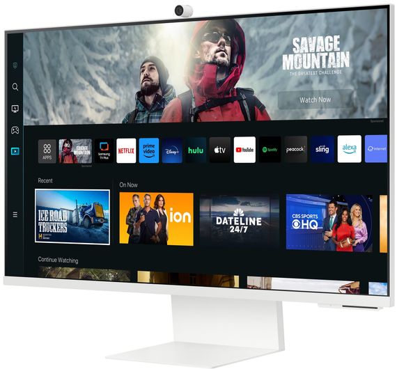 Samsung Монітор 32' 4K Smart Monitor LS32CM801UIXUA (LS32CM801UIXUA) | Зображення 3