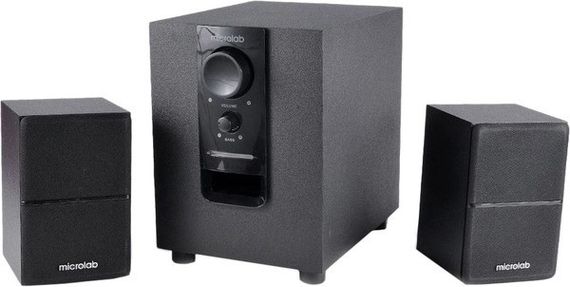 Колонки MICROLAB 2.1 M-106 Black (M-106) | Зображення 1