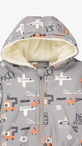 Куртка для хлопчика Karlomico 68 68 см Сірий shop (2000999202186) | Зображення 2